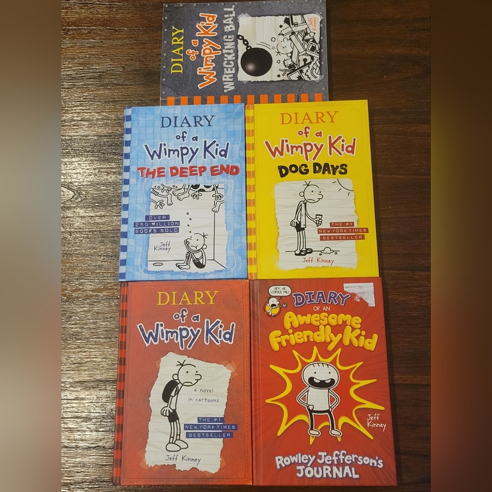 Diary of a Wimpy Kid Book Set